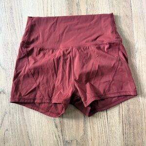 Born Primitive Women's High-Waisted Rust Shorts